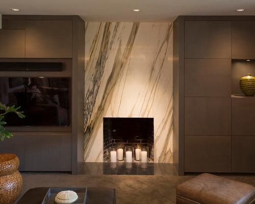 Камины из мрамора