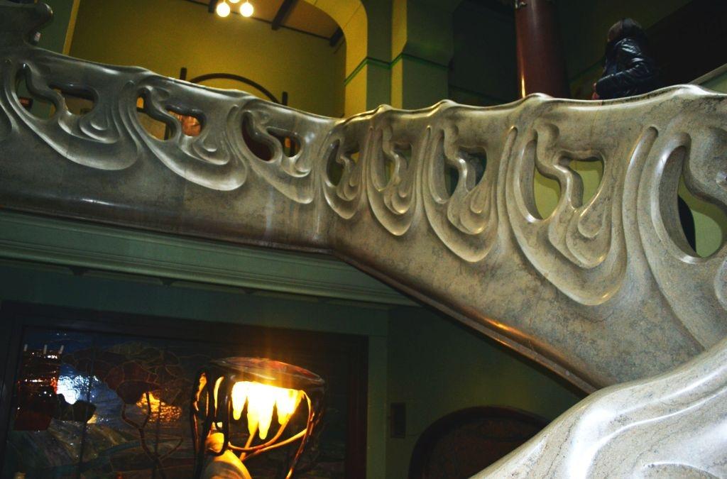 Лестница в поместье А.М.Горького