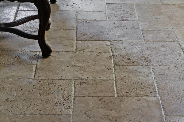 отделка пола травертином пол из травертина