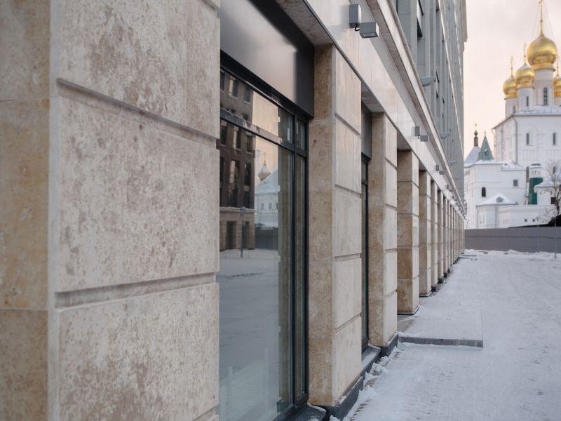 Отделка фасада камнем Отделка фасада камнем