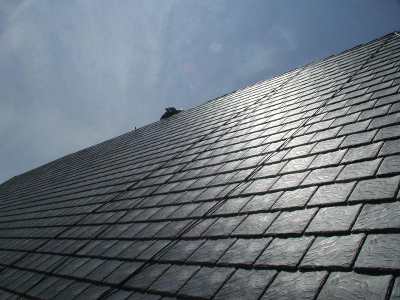 Кровля из черного сланца Кровля из черного сланца