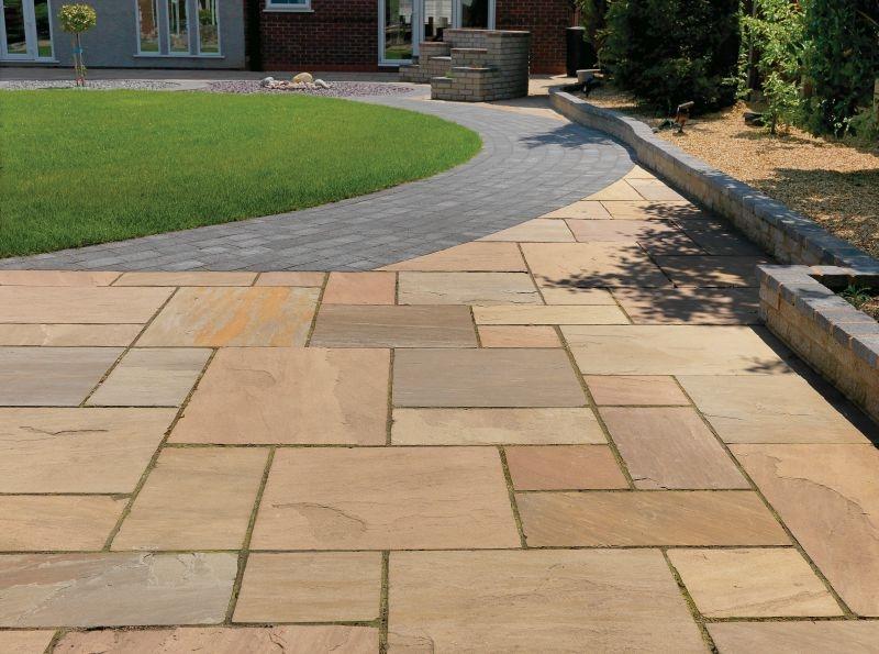 Мощение песчаником