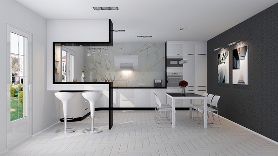 Хай-тек в интерьере изображение 1