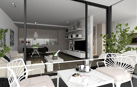 Мрамор Bianco Carrara Gioia в отделке квартиры изображение 3