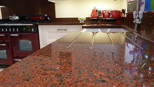 Столешница из гранита African Red