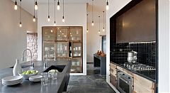 Пол из черного сланца Black Slate