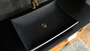 Раковина из базальта