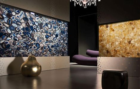 Агат и кварц в интерьере