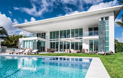 Фасадные панели из зеленого мрамора в стиле хай-тек изображение 2