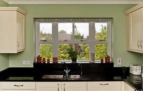 Отделка кухни. Рабочая зона в граните Black Galaxy изображение 5