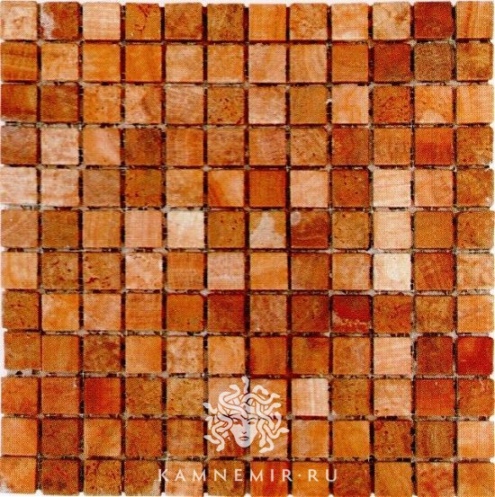 Мозаика из мрамора Rosso Verona - изображение 1