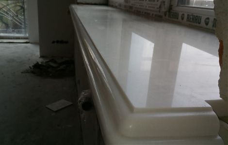 Подоконники из Bianco Sivec изображение 2