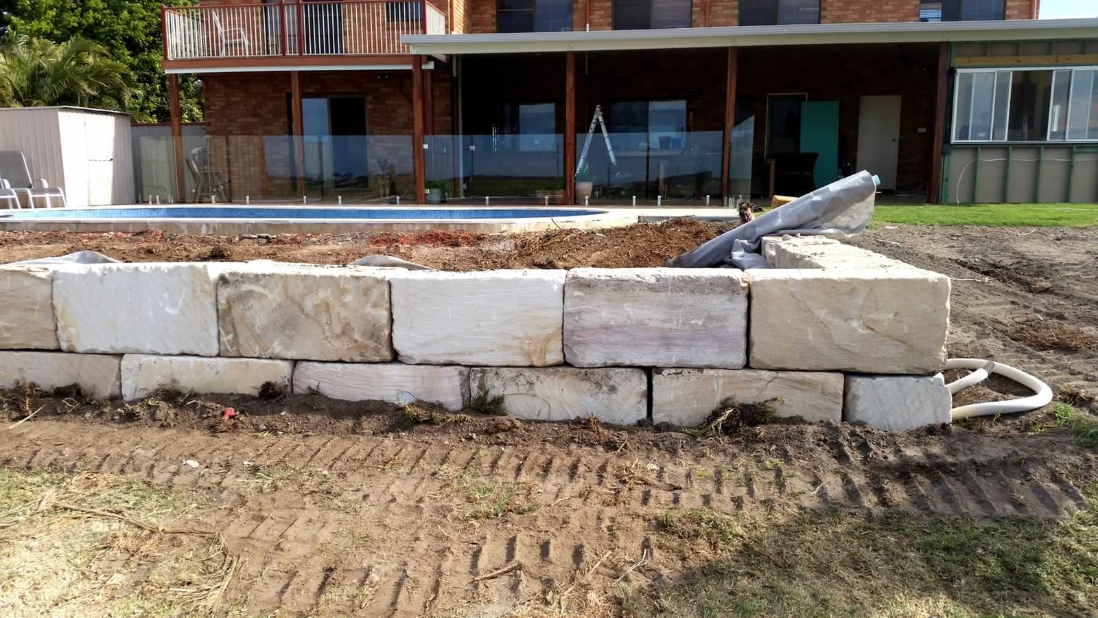 Кладка из песчаника Кладка из песчаника