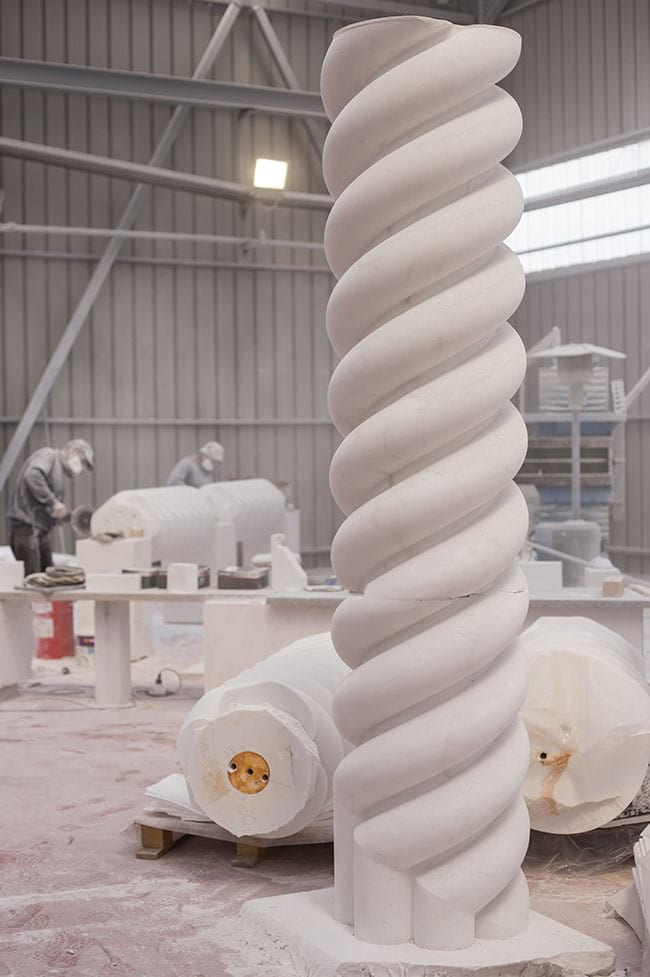 Производство деталей для Мечети