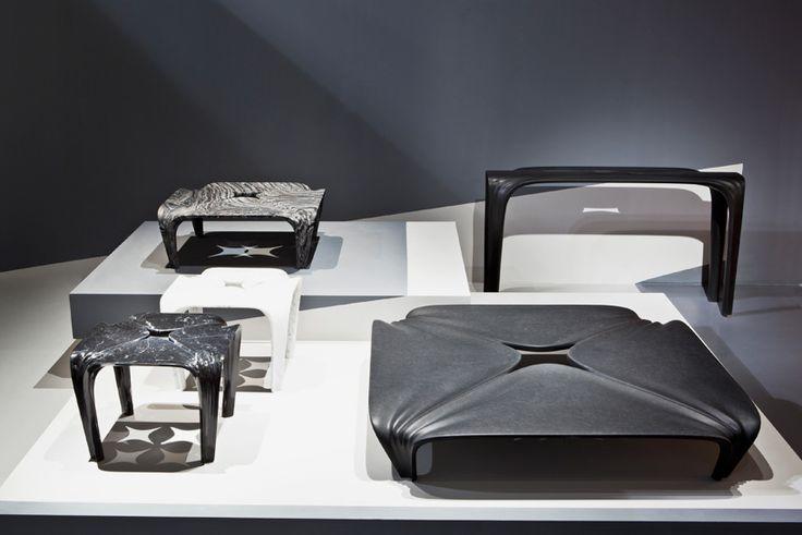 Монолитная мебель из камня